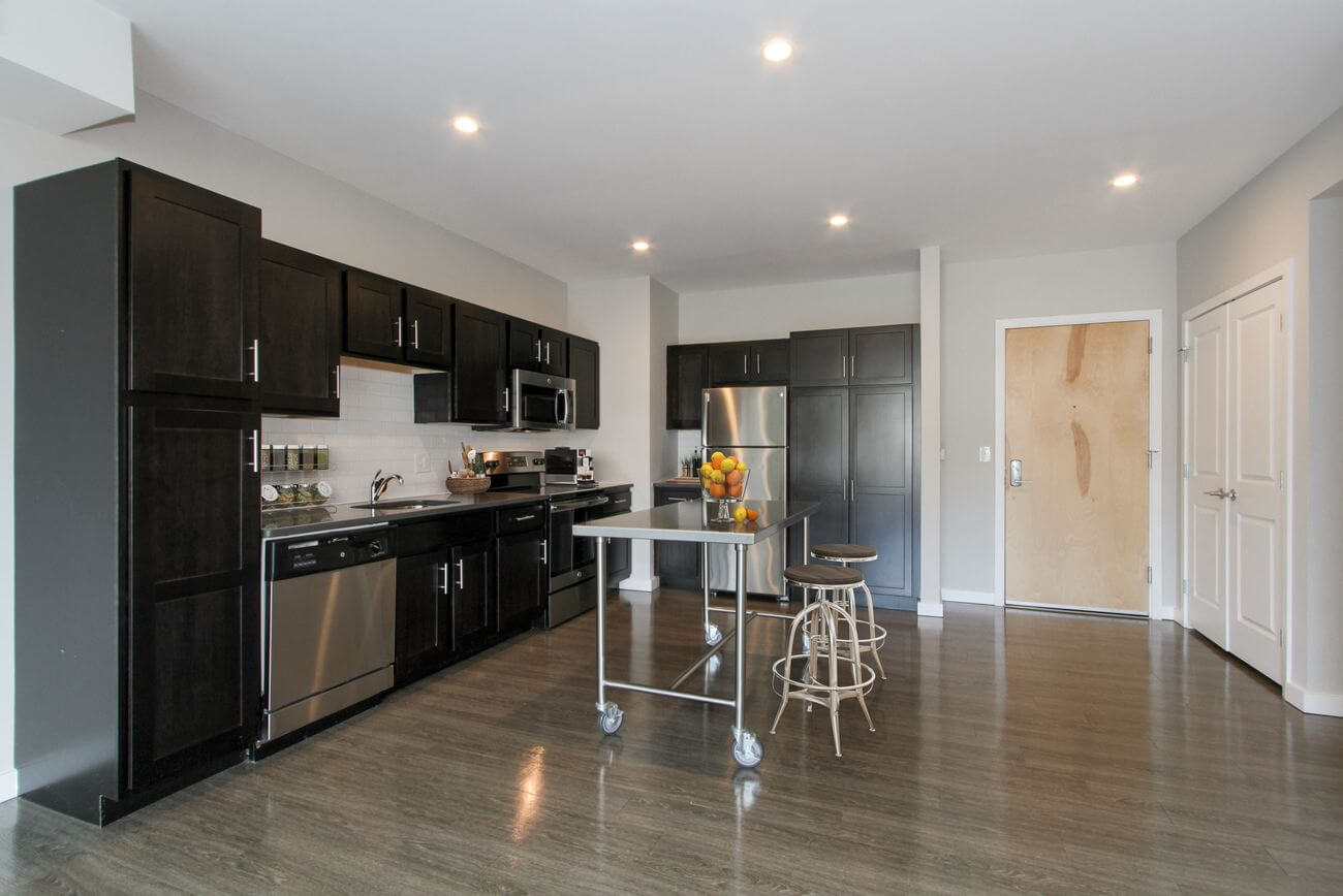 The Isle luxury apartment Kitchen area
