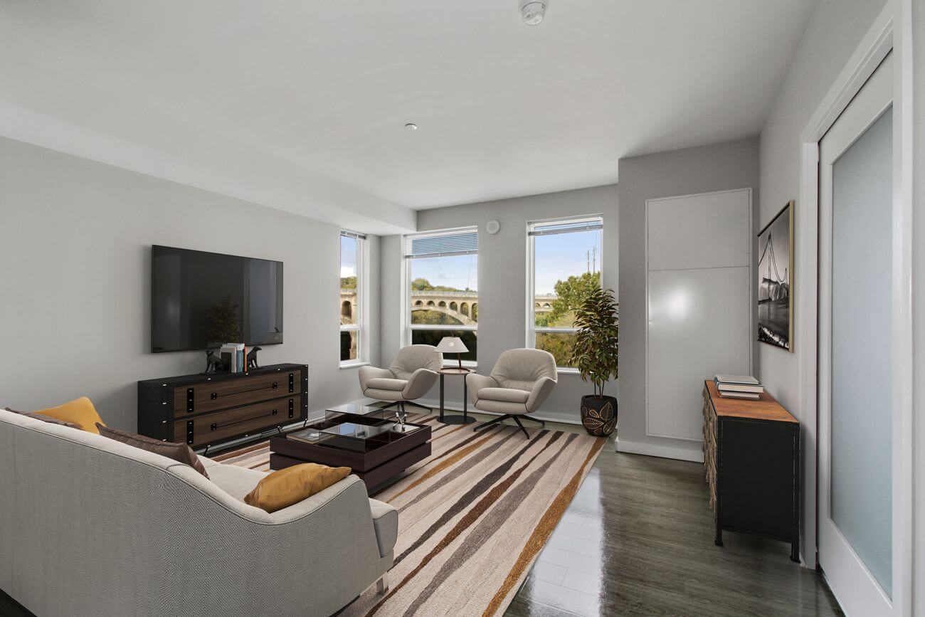 The Isle luxury apartment Living Room furniture